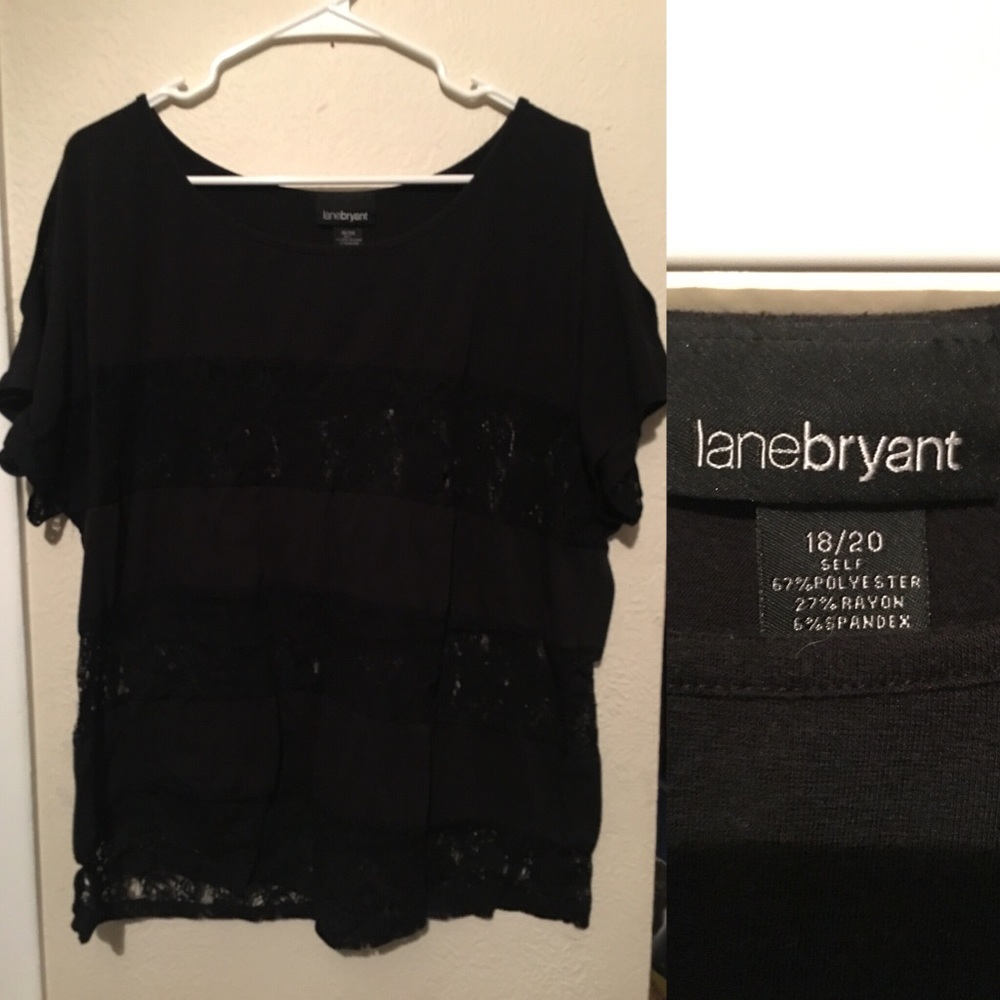 Lace Cold Shoulder Top